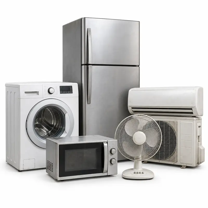 Appliances scrap material