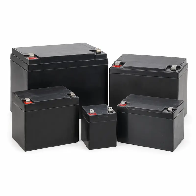 UPS Batteries arranged safely for scrap, reuse or recycling pickup evaluation