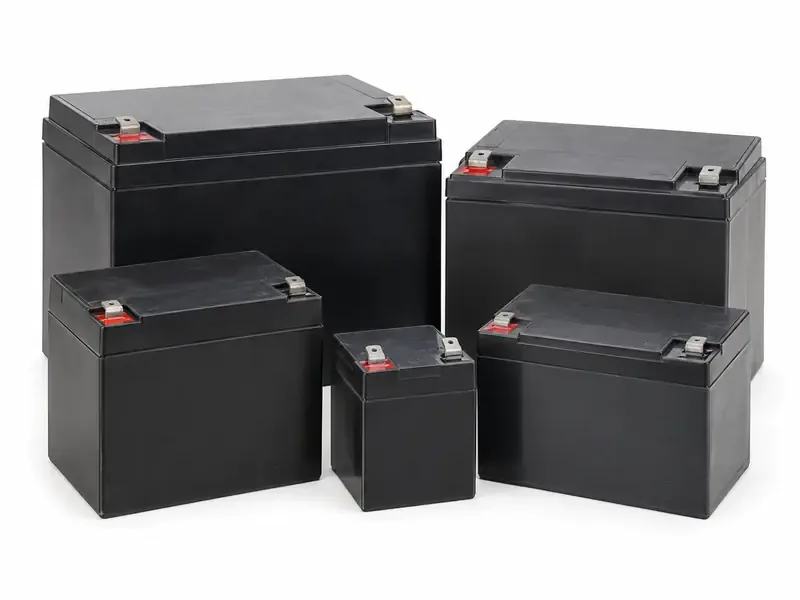 UPS Units and Batteries sorted and prepared for office scrap pickup evaluation
