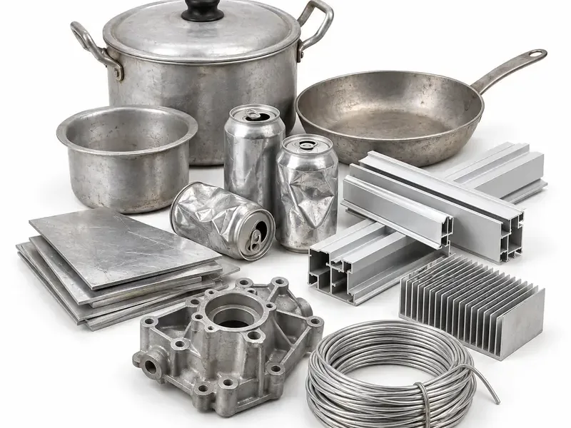 Aluminium Scrap prepared for scrap evaluation