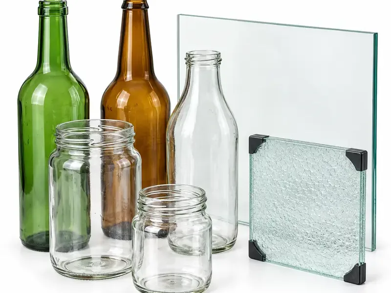 Glass Scrap prepared for scrap evaluation