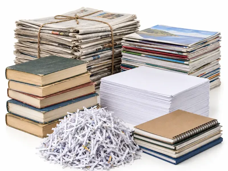 Paper Scrap prepared for scrap evaluation