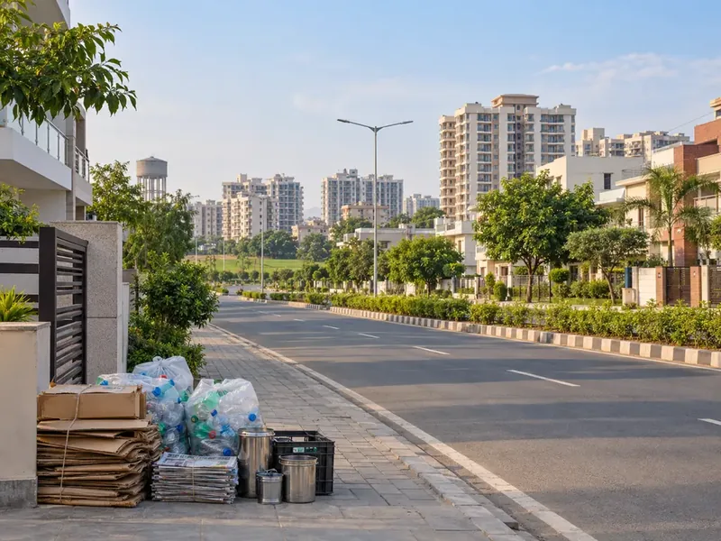 Kharar cityscape representing scrap pickup guidance