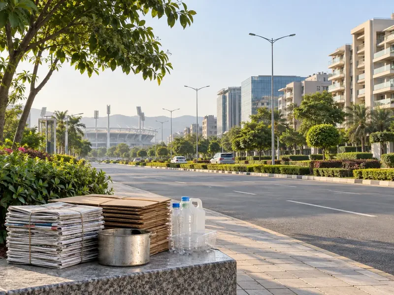 Mohali cityscape representing scrap pickup guidance