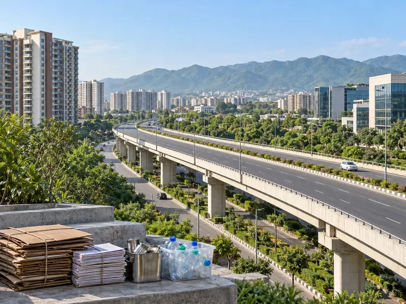 Zirakpur cityscape representing scrap pickup guidance